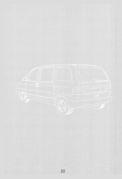 1998-1999 Citroën Evasion Owner's Manual | Dutch