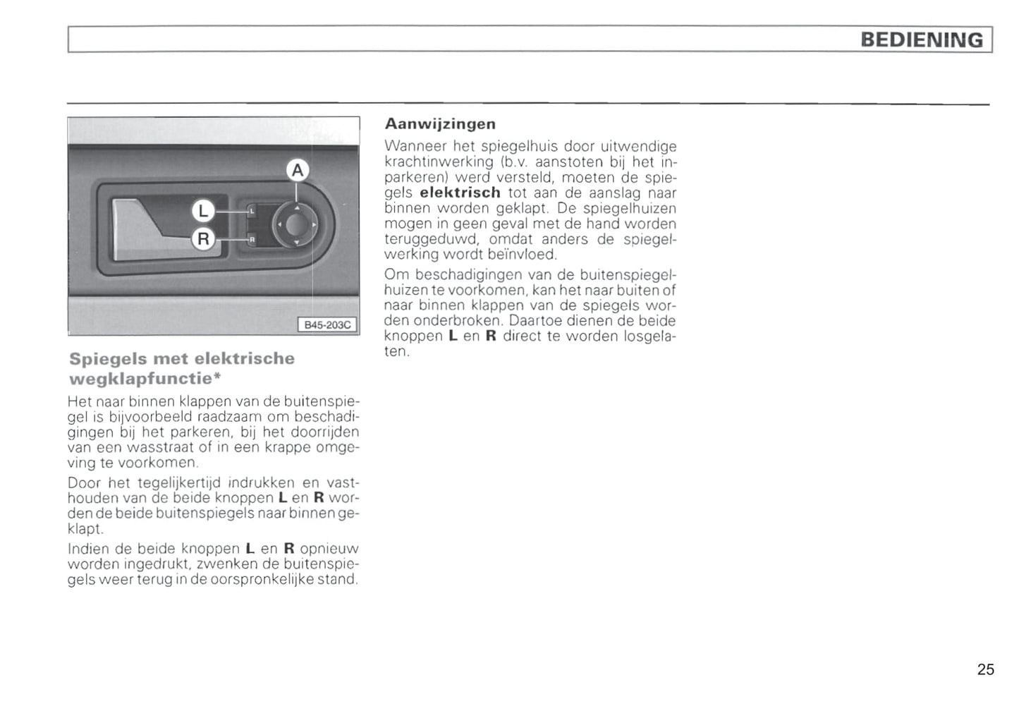 1996-2000 Volkswagen Passat Bedienungsanleitung | Niederländisch