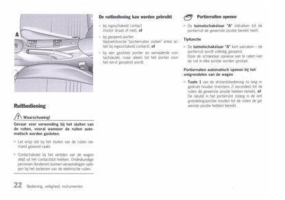 1996-2002 Porsche Boxster Bedienungsanleitung | Niederländisch