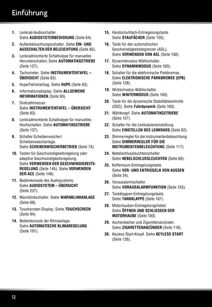 2011-2012 Jaguar XK Owner's Manual | German