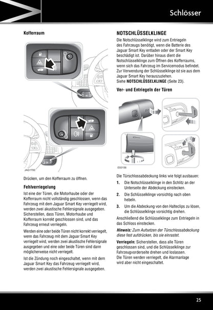 2011-2012 Jaguar XK Owner's Manual | German