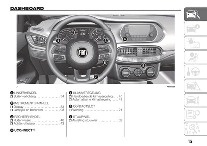 2018-2019 Fiat Tipo Owner's Manual | Dutch