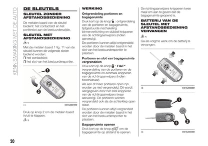 2018-2019 Fiat Tipo Owner's Manual | Dutch