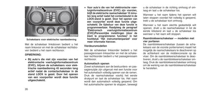 2015-2016 Jeep Wrangler Owner's Manual | Dutch