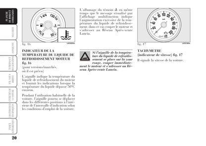 2006-2011 Lancia Ypsilon Bedienungsanleitung | Französisch