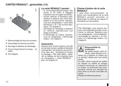 2012-2013 Renault Espace Owner's Manual | French