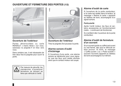 2012-2013 Renault Espace Owner's Manual | French