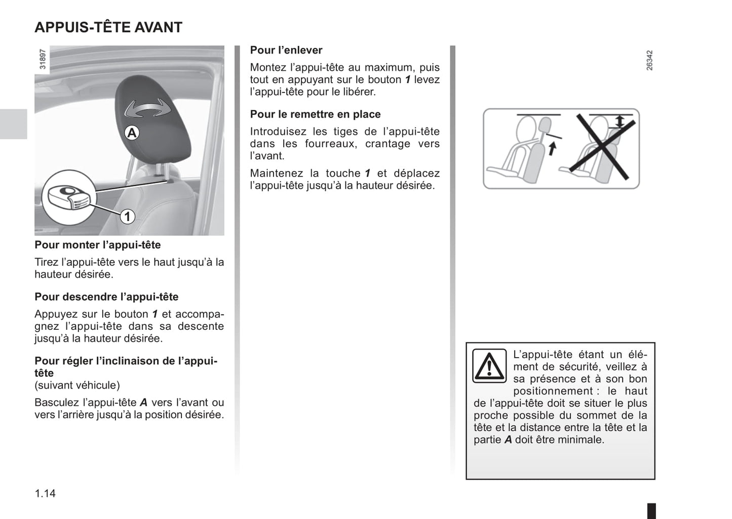 2012-2013 Renault Espace Owner's Manual | French