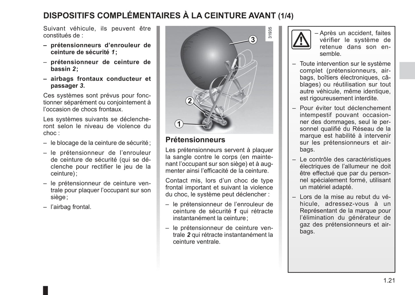 2012-2013 Renault Espace Owner's Manual | French