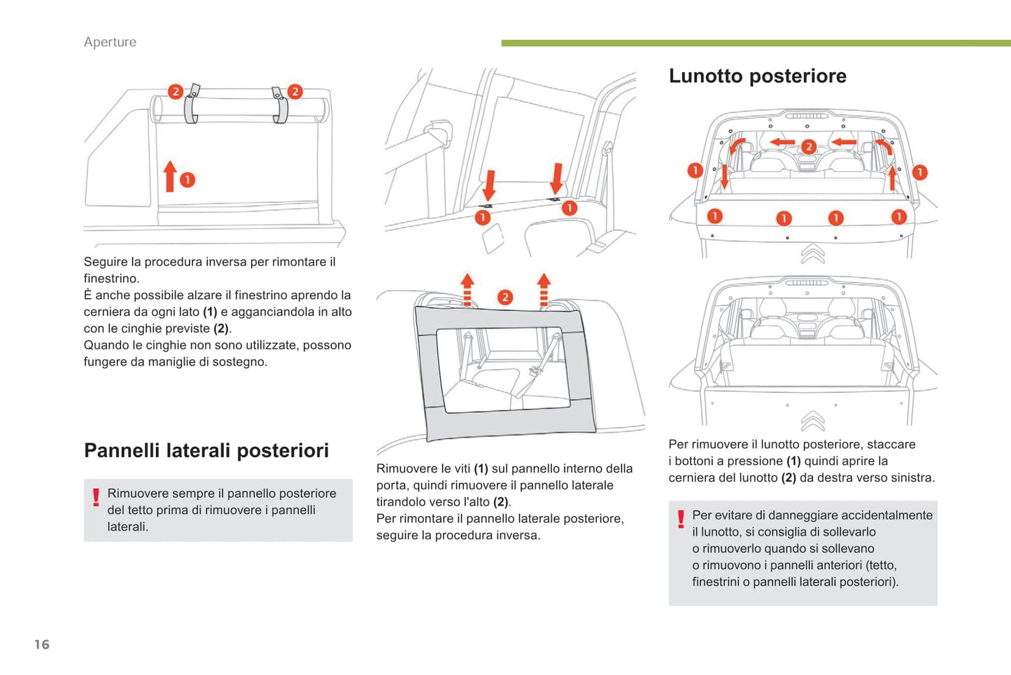 2017-2019 Citroën e-Mehari Gebruikershandleiding | Italiaans