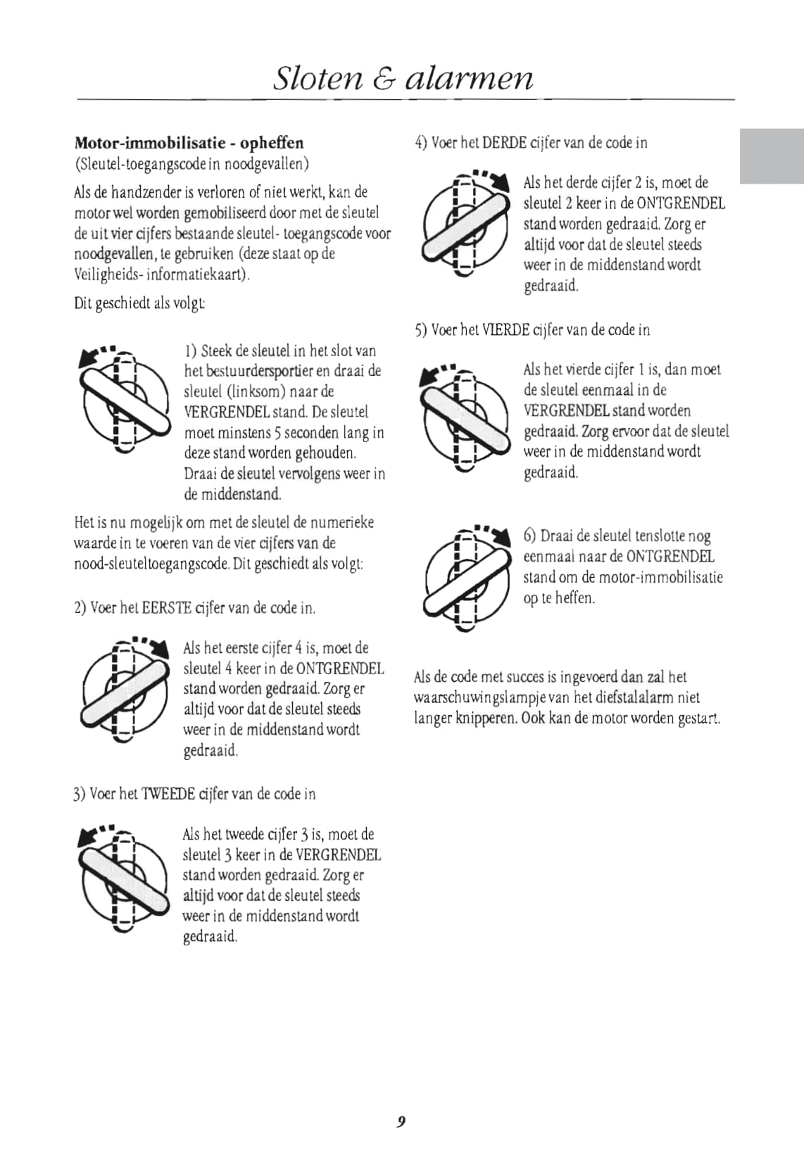 1996-1999 Rover 200 Serie Owner's Manual | Dutch