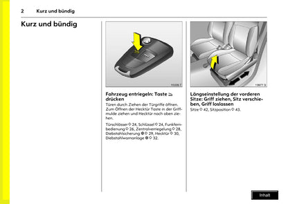 2005-2010 Opel Meriva Owner's Manual | German