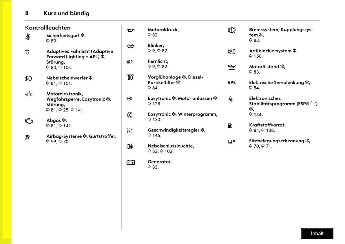 2005-2010 Opel Meriva Owner's Manual | German