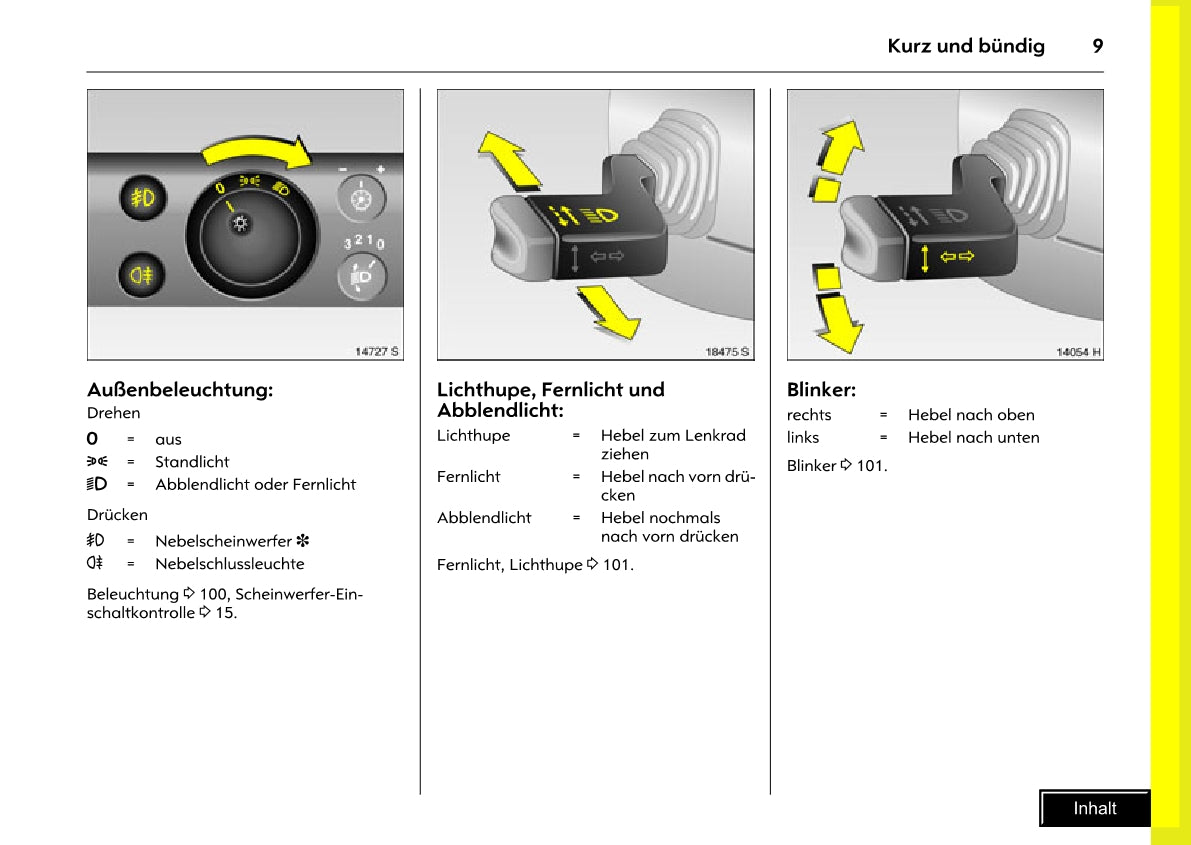 2005-2010 Opel Meriva Owner's Manual | German