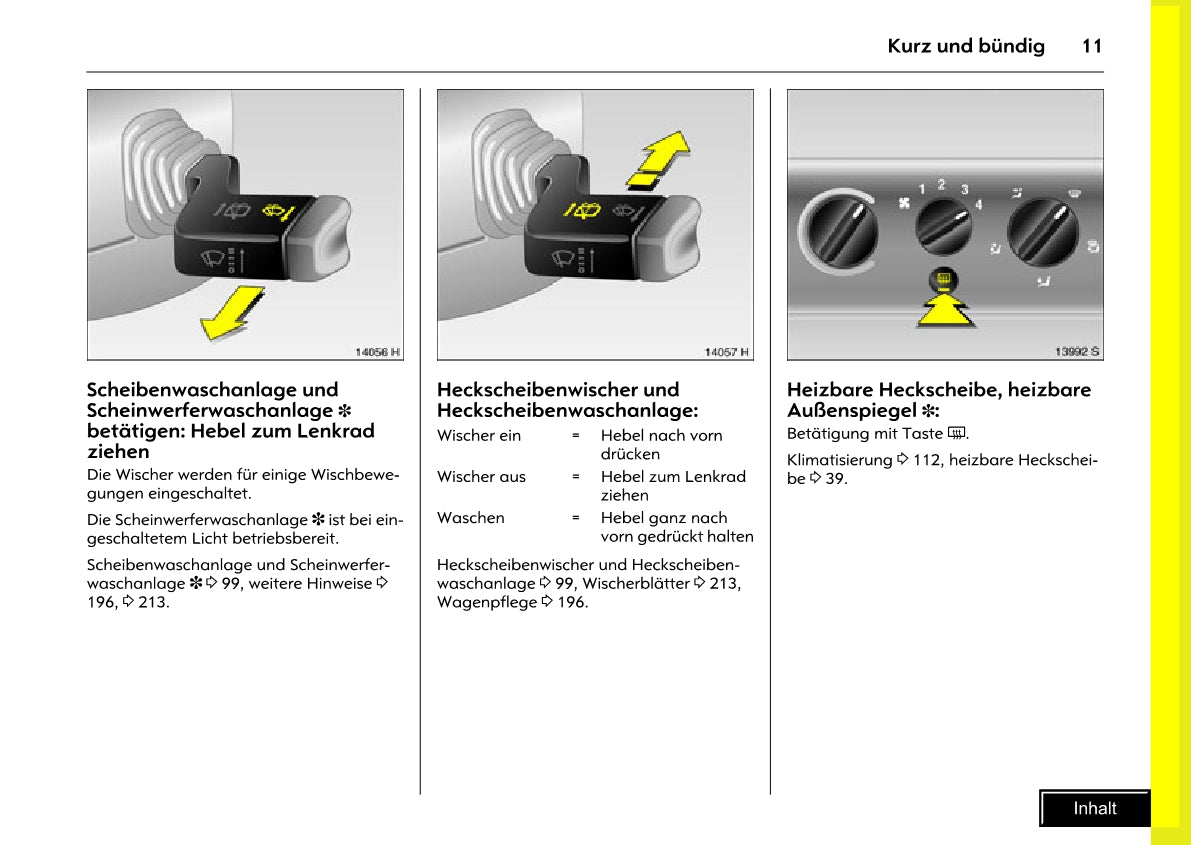 2005-2010 Opel Meriva Owner's Manual | German