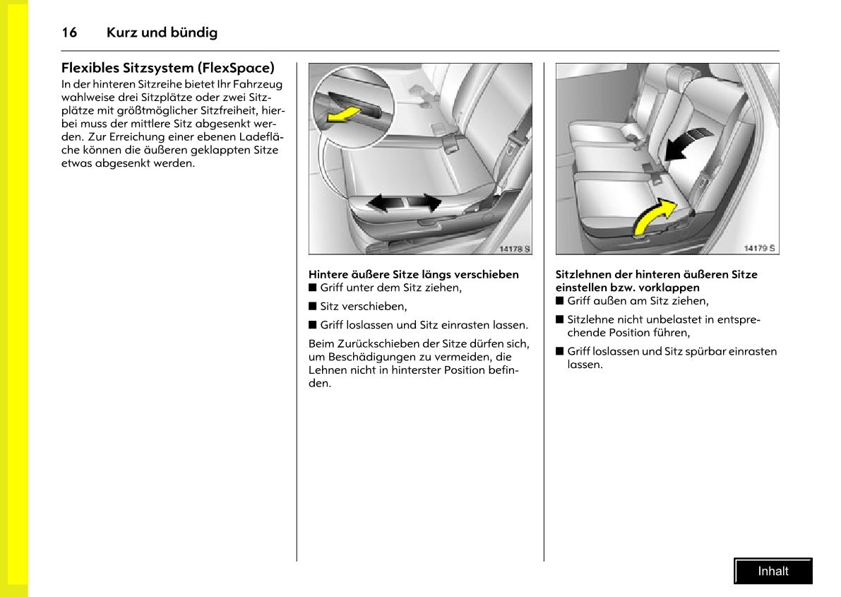 2005-2010 Opel Meriva Owner's Manual | German