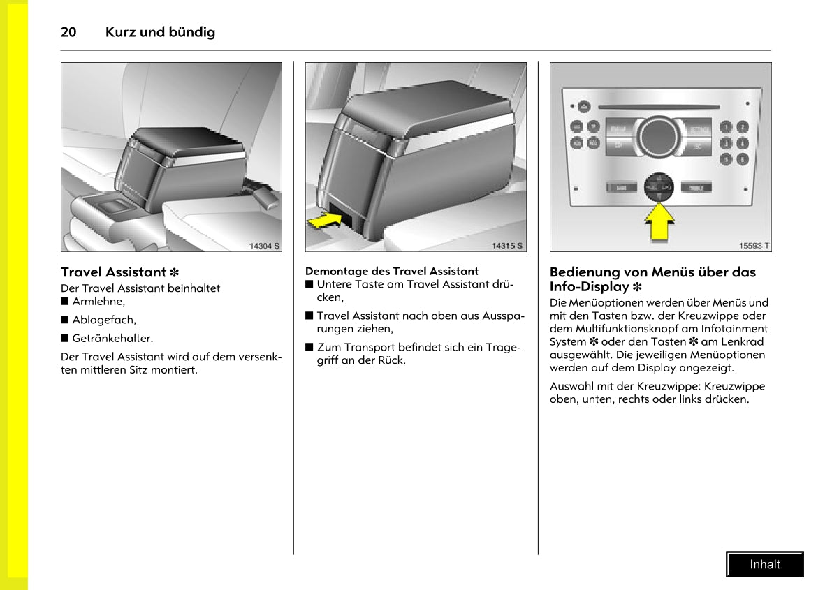 2005-2010 Opel Meriva Owner's Manual | German