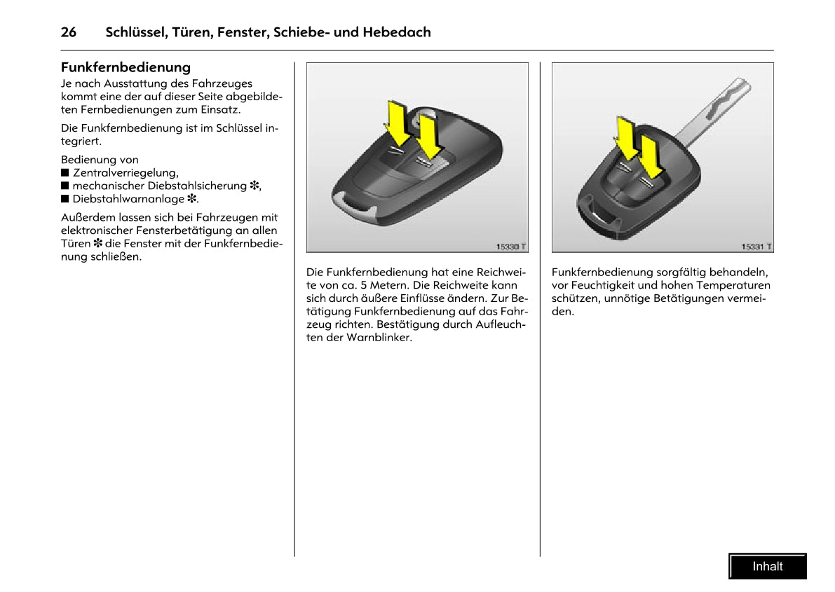 2005-2010 Opel Meriva Owner's Manual | German