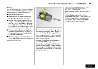 2005-2010 Opel Meriva Owner's Manual | German