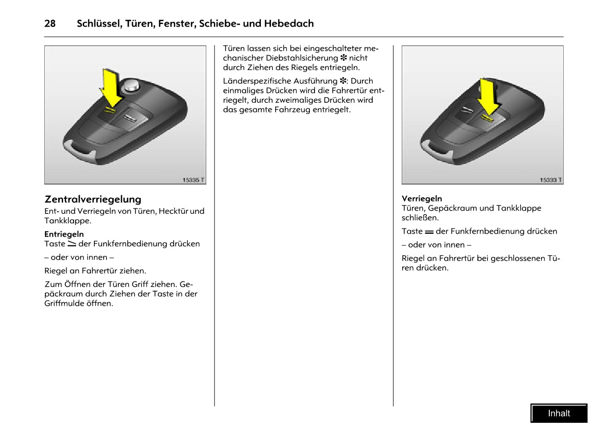 2005-2010 Opel Meriva Owner's Manual | German