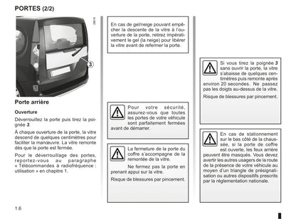 2011-2012 Renault Kangoo Be Bop Owner's Manual | French