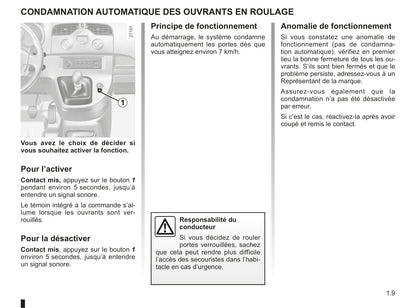 2011-2012 Renault Kangoo Be Bop Owner's Manual | French