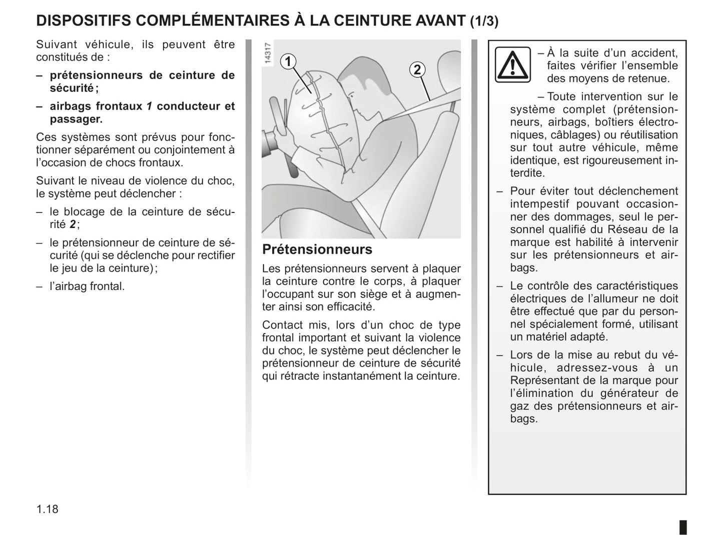 2011-2012 Renault Kangoo Be Bop Owner's Manual | French