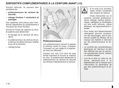 2011-2012 Renault Kangoo Be Bop Owner's Manual | French