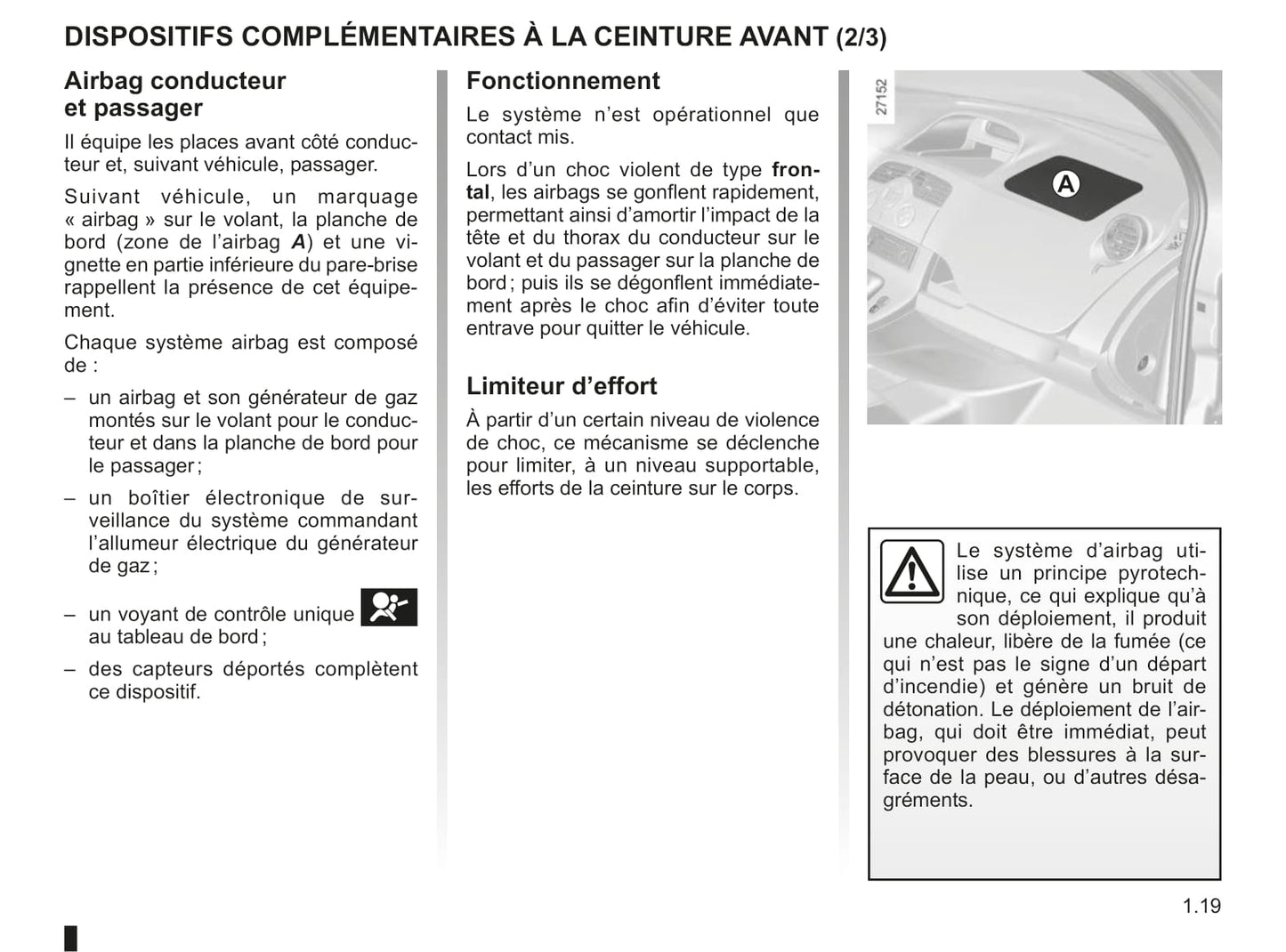 2011-2012 Renault Kangoo Be Bop Owner's Manual | French