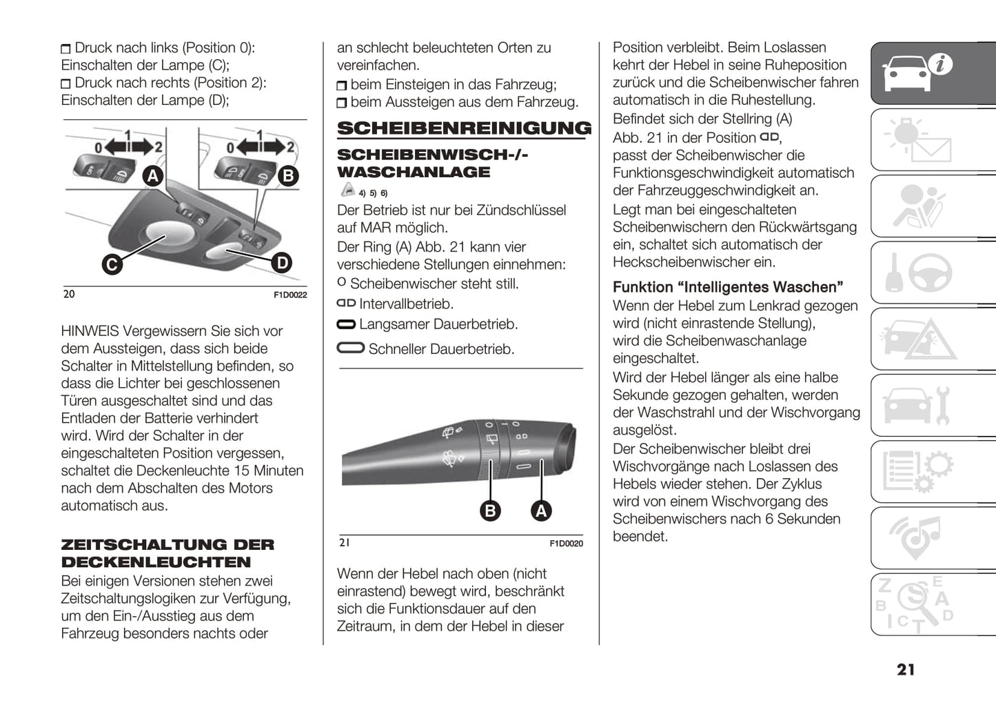 2018-2019 Fiat Panda Owner's Manual | German