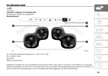 2018-2019 Fiat Panda Owner's Manual | German