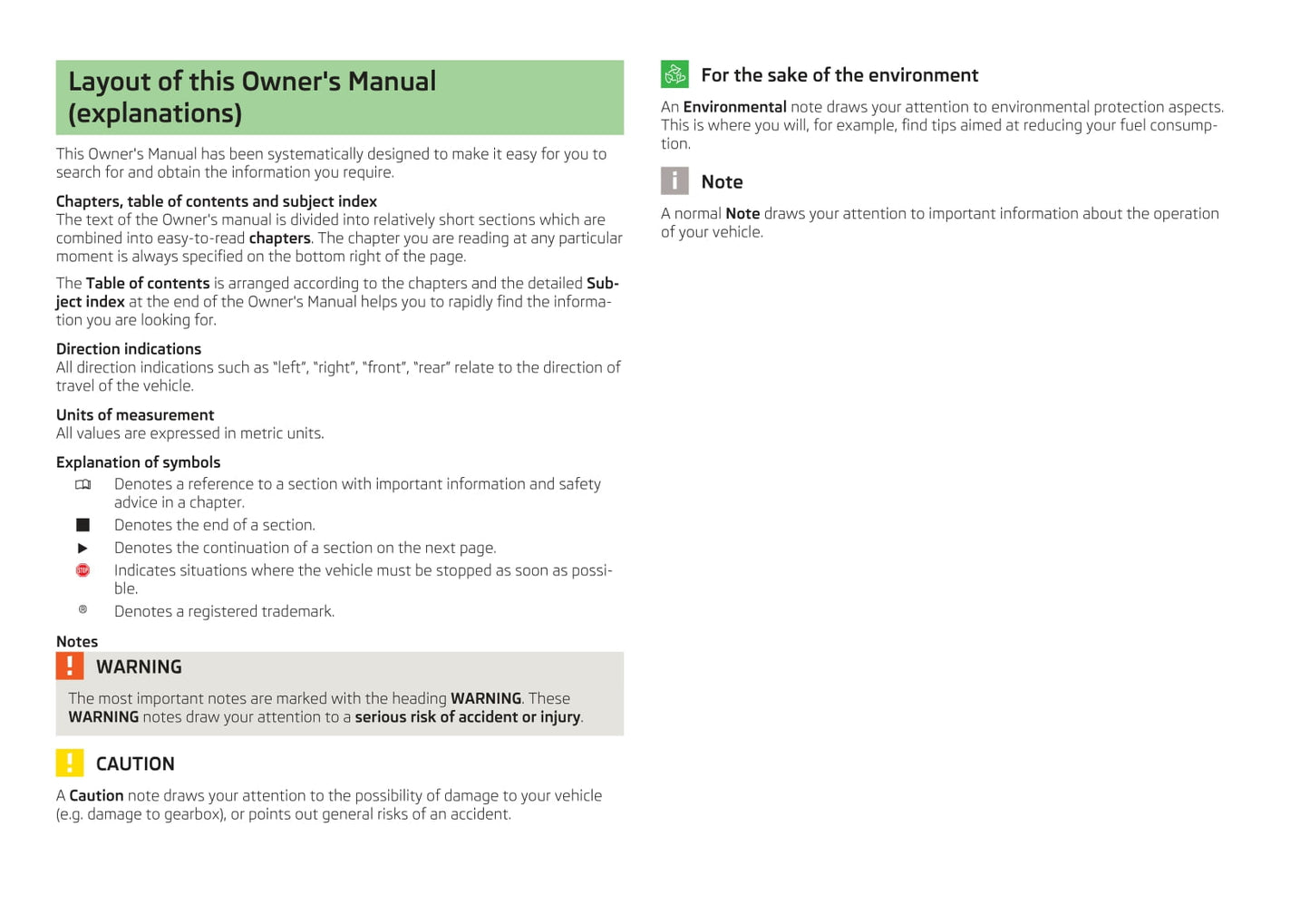 2009-2010 Skoda Octavia Owner's Manual | English