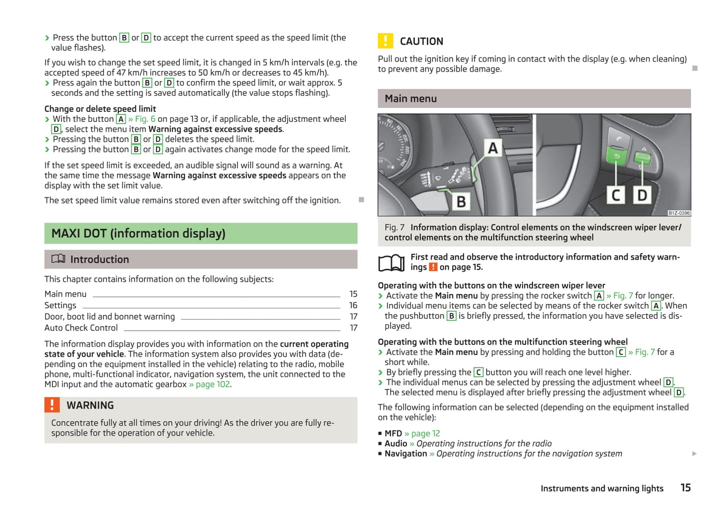 2009-2010 Skoda Octavia Owner's Manual | English