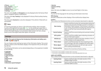 2009-2010 Skoda Octavia Owner's Manual | English