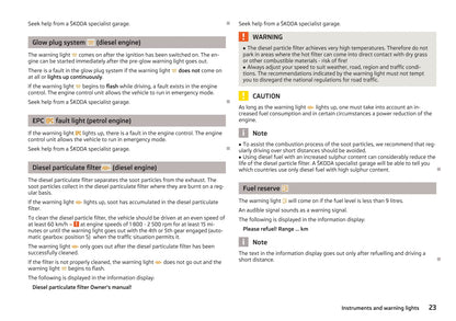 2009-2010 Skoda Octavia Owner's Manual | English