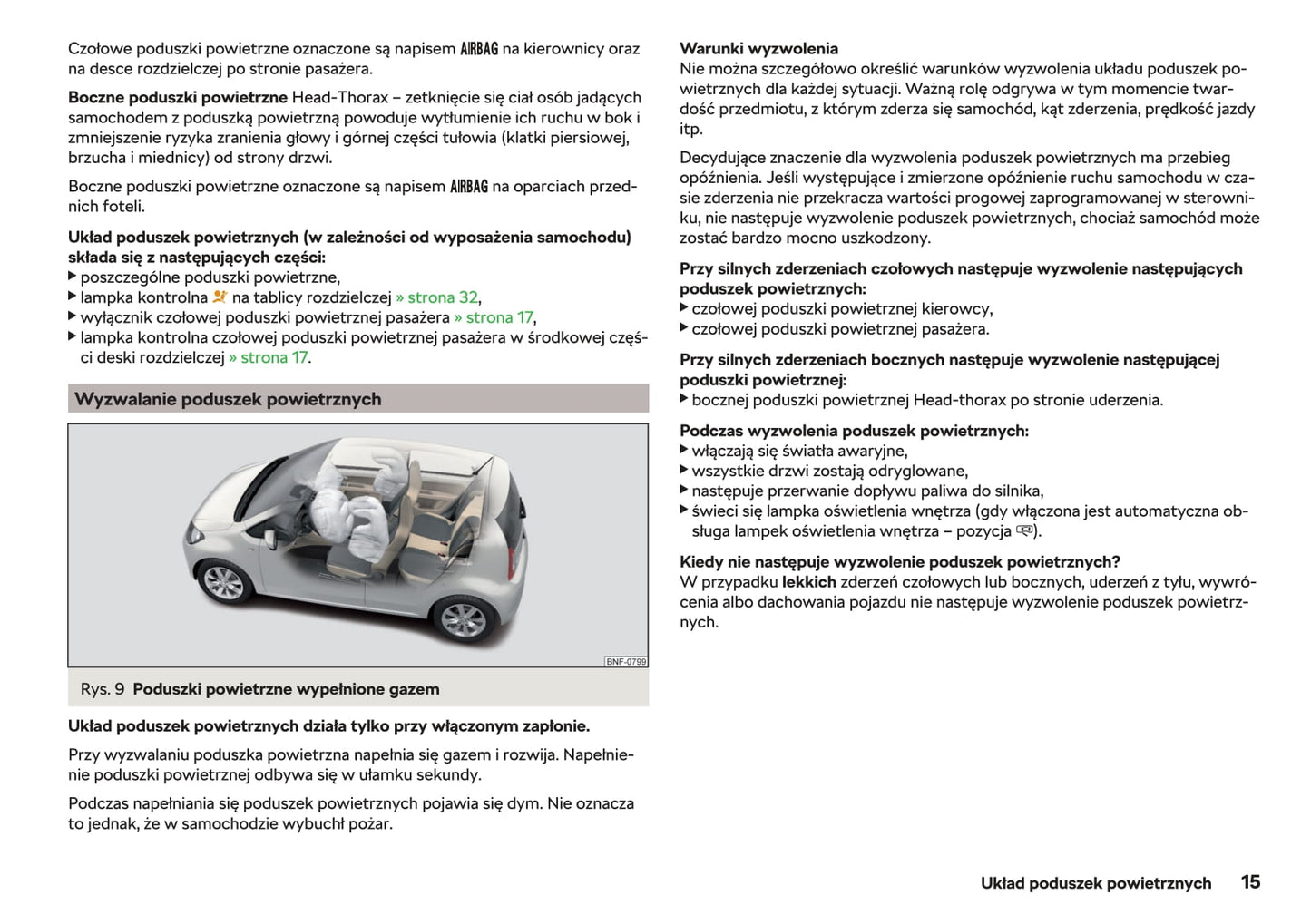 2017-2020 Skoda Citigo Bedienungsanleitung | Polnisch