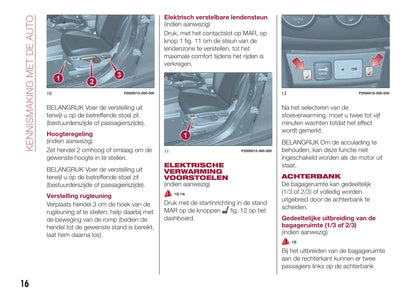 2016-2017 Fiat Tipo Bedienungsanleitung | Niederländisch