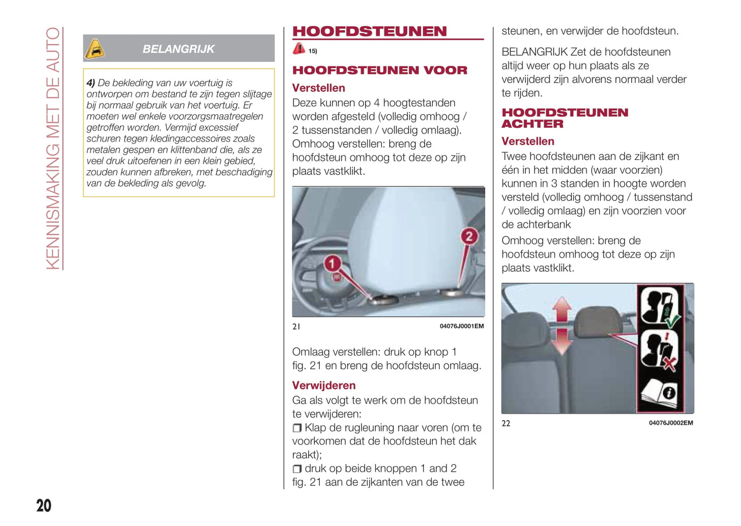 2016-2017 Fiat Tipo Bedienungsanleitung | Niederländisch