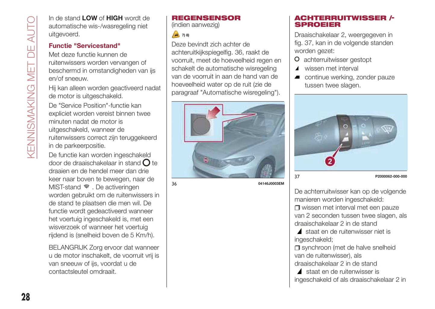 2016-2017 Fiat Tipo Bedienungsanleitung | Niederländisch