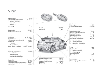 2015-2018 Citroën DS4 Manuel du propriétaire | Allemand