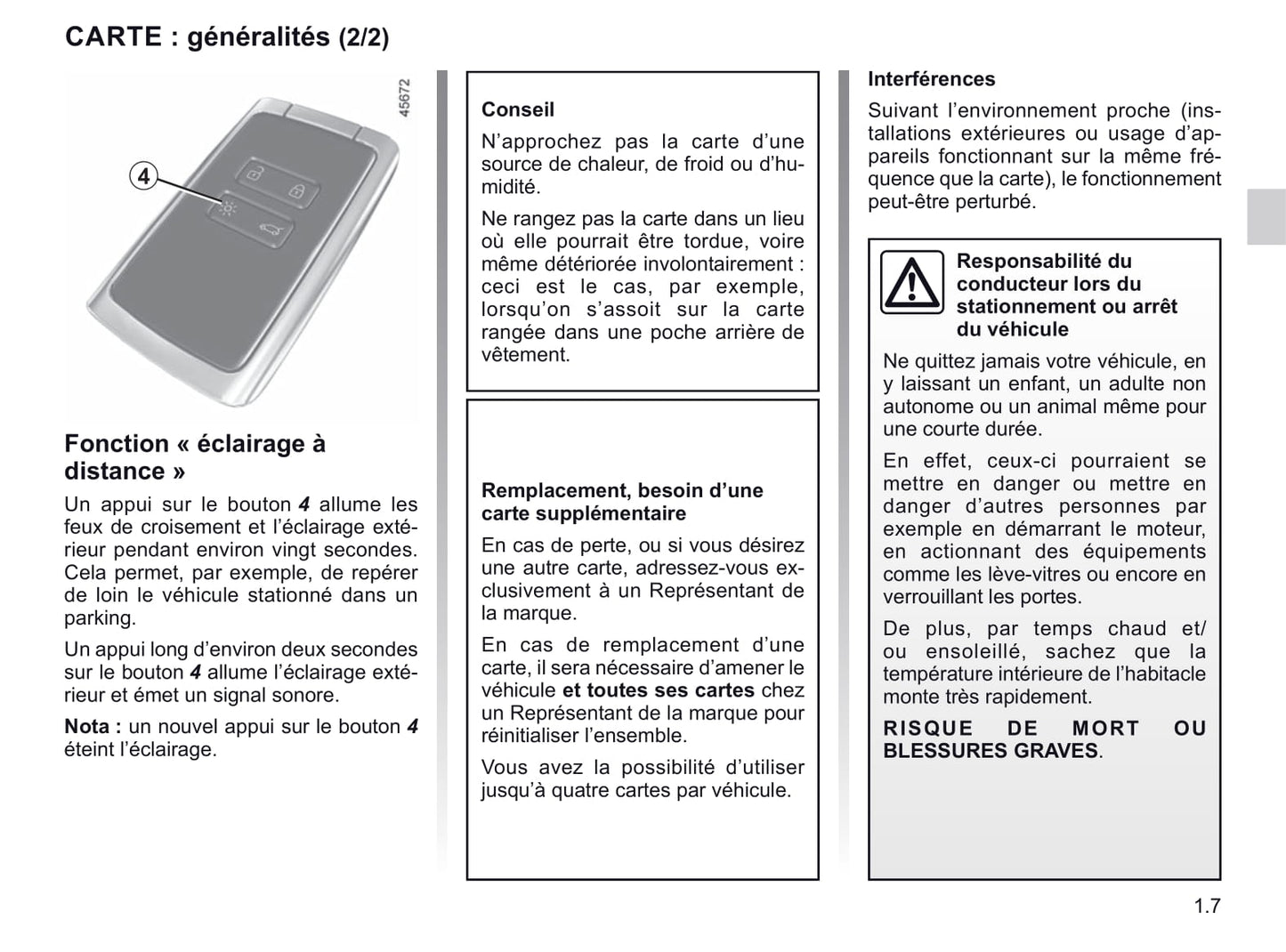 2019-2020 Renault Captur Owner's Manual | French