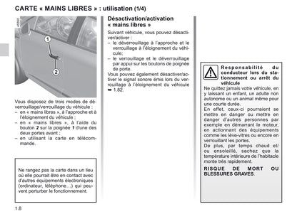 2019-2020 Renault Captur Owner's Manual | French