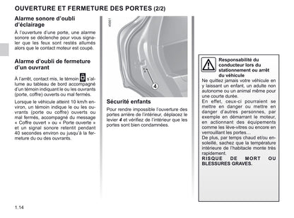 2019-2020 Renault Captur Owner's Manual | French