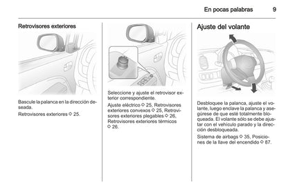 2008-2015 Opel Agila Bedienungsanleitung | Spanisch