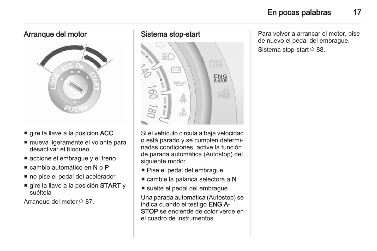 2008-2015 Opel Agila Bedienungsanleitung | Spanisch