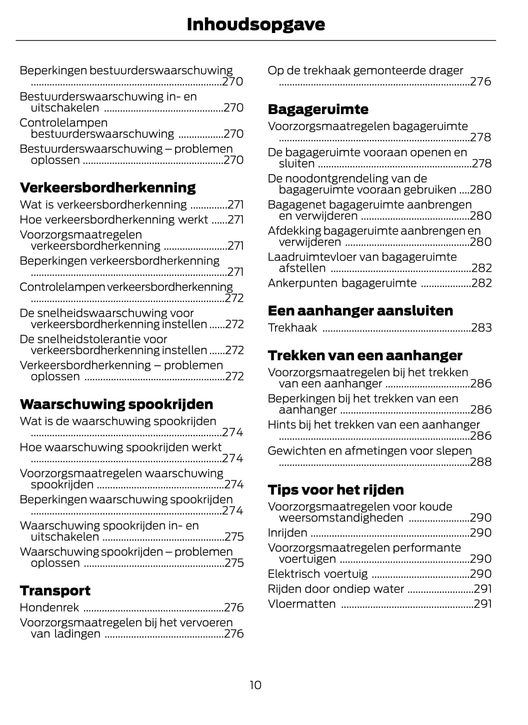 2020-2021 Ford Mustang Mach-E Owner's Manual | Dutch