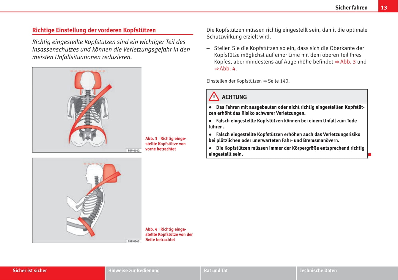 2012-2013 Seat Exeo ST Owner's Manual | German