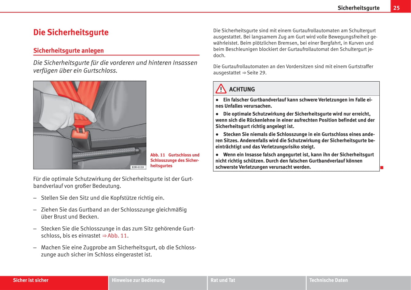 2012-2013 Seat Exeo ST Owner's Manual | German