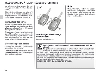 2019-2020 Renault Scénic/Grand Scénic Owner's Manual | French