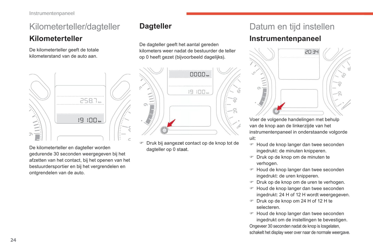 2017-2018 Citroën C-Elysée Gebruikershandleiding | Nederlands